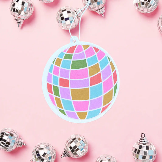 Z Car Air Freshener - Disco Ball - Vanilla