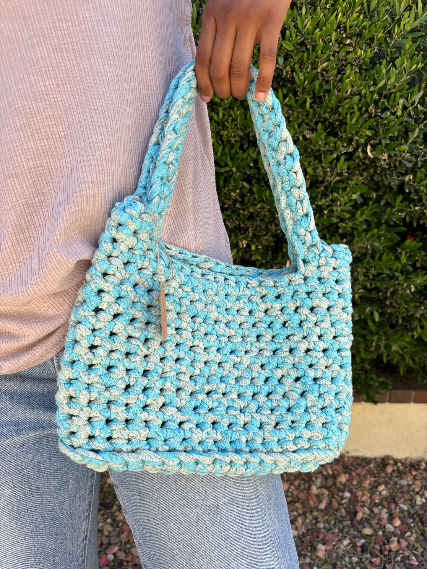 Multi-Colored Large Handbag